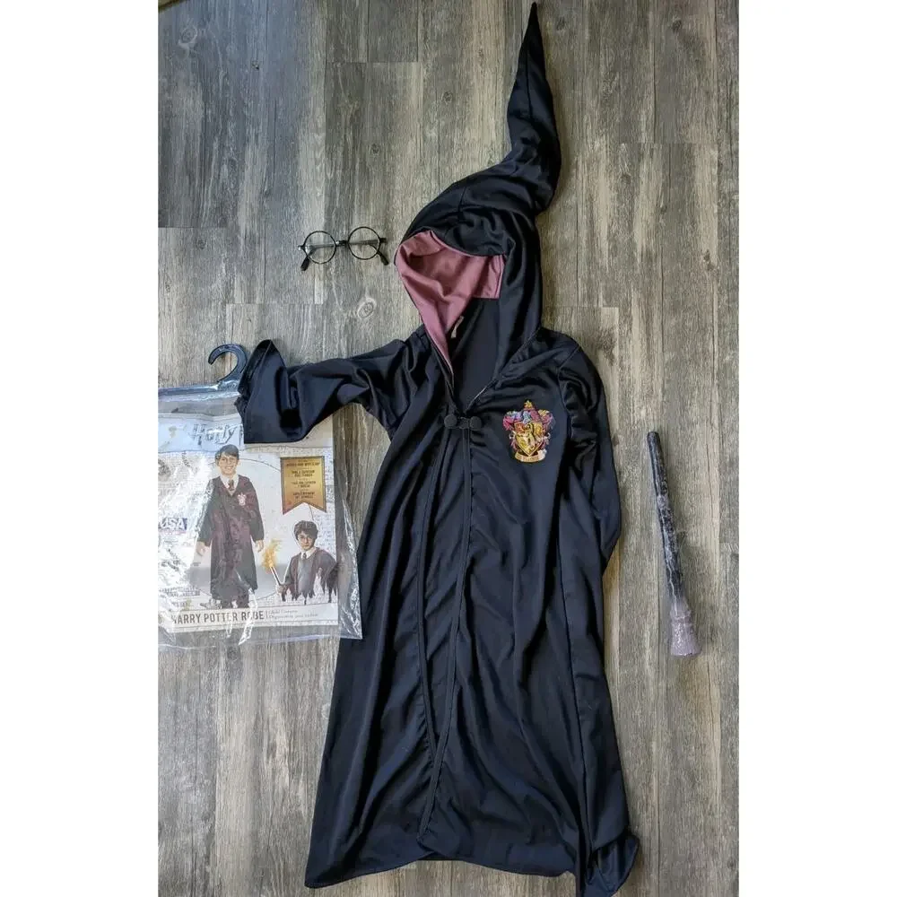 Harry Potter Child's Size S (4-6) Halloween Costume Complete Outfit With Extras